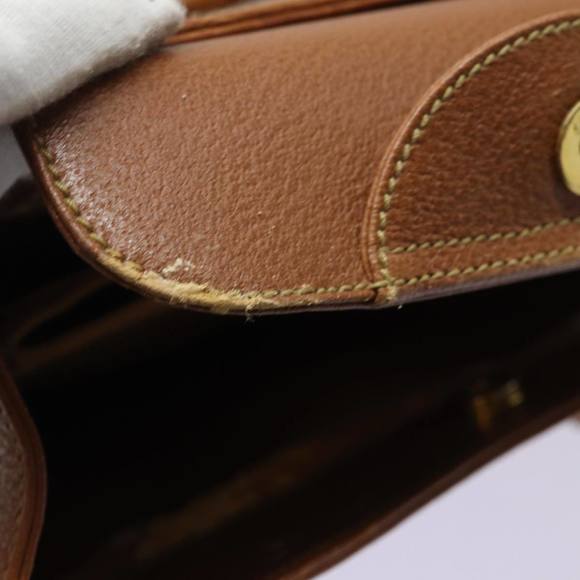 GUCCI Bamboo Hand Bag Leather Brown 002 1186 0260 Auth ep4831 - Picture 15 of 16